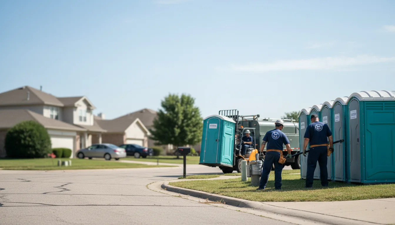 Porta Potty Rental in Sumner, TX near me